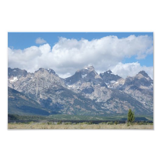 Impression Photo Le Parc national de Grand Teton (Devant)