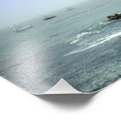 Impression Photo Le paysage marin de Mike (Coin)