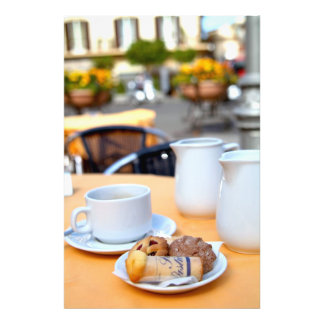 Impression Photo Le petit-déjeuner est servi