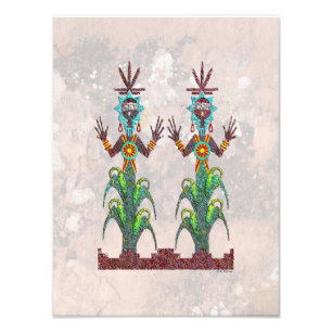 Impression Photo Le peuple du Corn Bleu, la mythologie Navajo et so