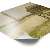 Impression Photo Le phare d'Honfleur par Georges Seurat (Coin)