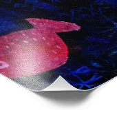 Impression Photo Le poisson rouge par Paul Klee (Coin)