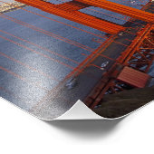 Impression Photo Le pont du Golden Gate du Marin (Coin)