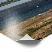 Impression Photo Le pont Mackinac qui enjambe le détroit de 4 (Coin)