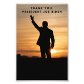 Impression Photo Le président Merci Joe Biden (Devant)