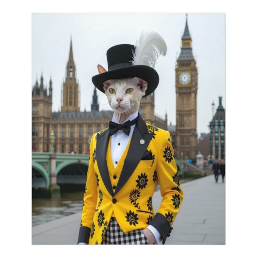 Impression Photo Le Regal Sphynx dans son procès en dashage au Parl (Devant)