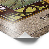 Impression Photo Le reste de la nuit par Alphonse Mucha (Coin)