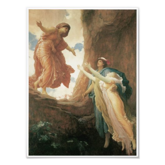 Impression Photo Le retour de Persephone par Frederic Leighton (Devant)