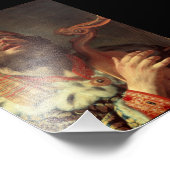 Impression Photo Le Roi David Jouant Sa Harpe (Coin)