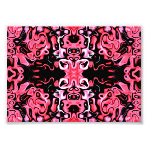 Impression Photo Le rose dans les ténèbres