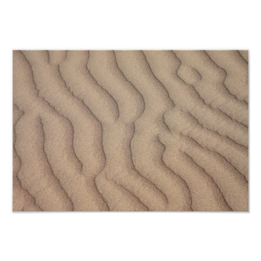 Impression Photo Le sable du désert se répand (Devant)