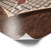 Impression Photo Le site d'atterrissage du rover (Coin)