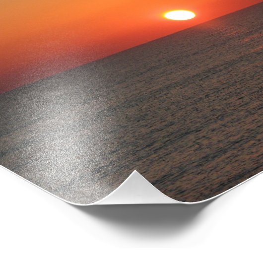 Impression Photo Le soleil levant (Coin)