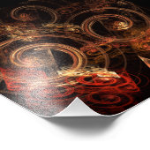 Impression Photo Le son de la musique Art Abstrait Imprimer (Coin)