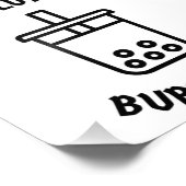 Impression Photo Le thé bulle est la solution (Coin)