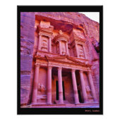Impression Photo Le Trésor de Petra (Devant)