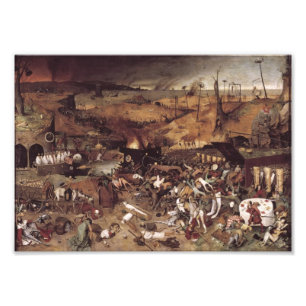 Impression Photo Le Triomphe de la mort par Pierre Bruegel