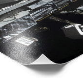 Impression Photo Le tru tribord de la Station spatiale internationa (Coin)