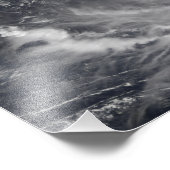 Impression Photo Le typhon Maemi dans l'océan Pacifique occidental (Coin)