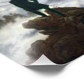 Impression Photo Le vagabond au-dessus de la mer de brouillard (Coin)