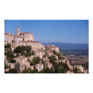 Impression Photo Le village perché de Gordes