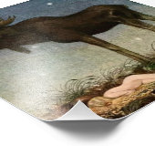 Impression Photo "Leap Finds Sleeping Princess" par John Bauer (Coin)