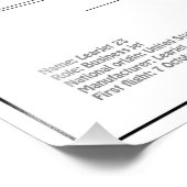 Impression Photo Learjet 23 - Plan de dessin du plan d'avion BD (Coin)