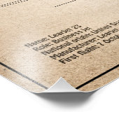 Impression Photo Learjet 23 - Plan de dessin du plan d'avion SD (Coin)