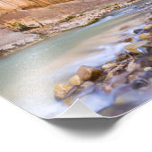 Impression Photo L'eau dans les Narrows (Coin)