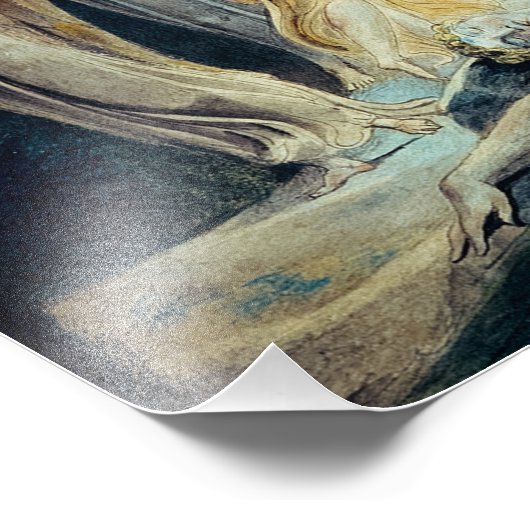 Impression Photo L'échelle de Jacob par William Blake (Coin)