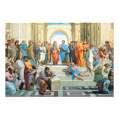 Impression Photo L'école d'Athènes par Raphael (Devant)