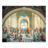 Impression Photo L'école d'Athènes par Raphael (Devant)