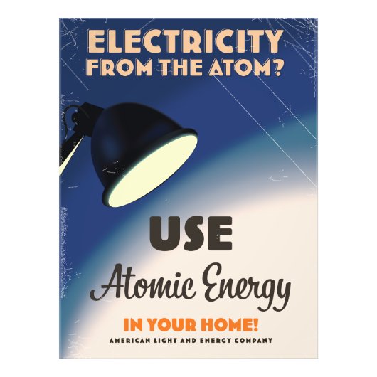 Impression Photo L'électricité de l'atome? (Devant)