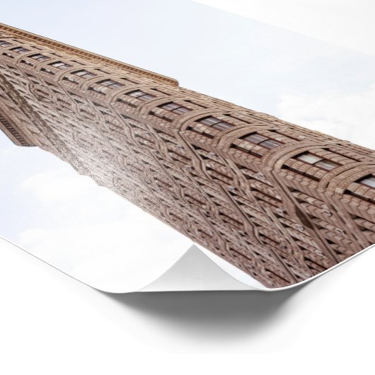 Impression Photo l'emblématique bâtiment de la flatiron (Coin)