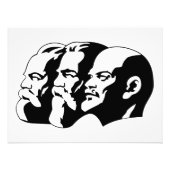 Impression Photo Lenin, Marx, Engels, Soviet Union, Communism (Devant)