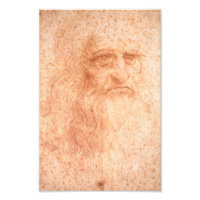 Léonard de Vinci Autoportrait Rouge Chalk