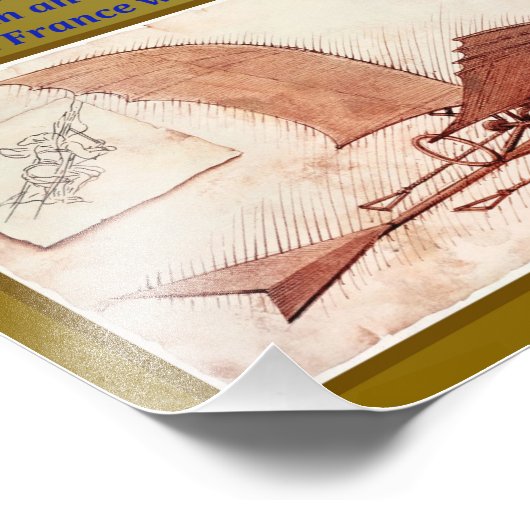 Impression Photo Leonardo Da Vinci (Coin)