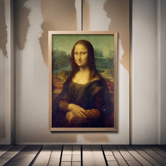 Impression Photo Leonardo Da Vinci, Mona Lisa, La Gioconda