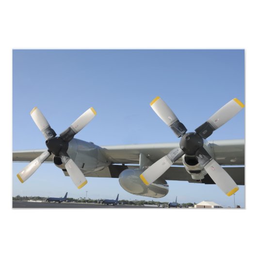 Impression Photo Les ailes d'un LC-130 Hercules (Devant)