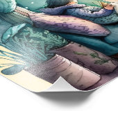 Impression Photo Les amateurs de livres sont maîtres du multitâche (Coin)