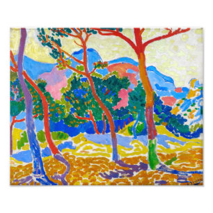 Impression Photo Les arbres Andre Derain