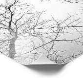 Impression Photo Les arbres sans feuilles (Coin)