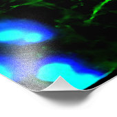 Impression Photo Les Astrocytes sont des cellules globulaires en fo (Coin)