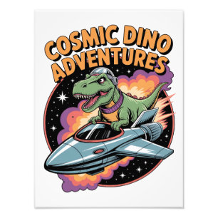 Impression Photo Les aventures de Dino Cosmic