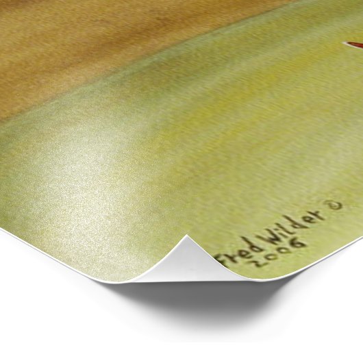 Impression Photo Les Chaussons Rouges (Coin)