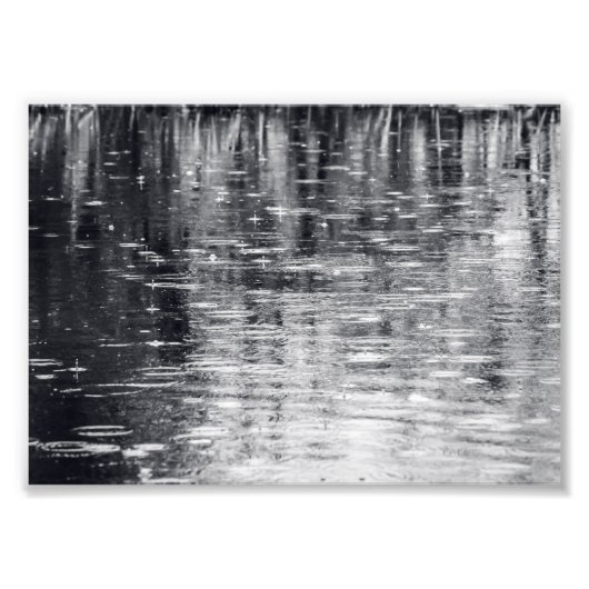 Impression Photo Les chutes de pluie continuent de chuter — (Devant)