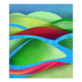 Impression Photo Les Collines Sur La Glace (Devant)