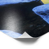 Impression Photo Les couleurs d'automne se reflètent dans une patau (Coin)