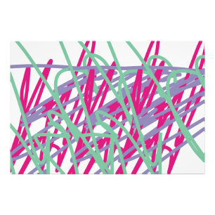 Impression Photo les couleurs vintages des années '80 80s