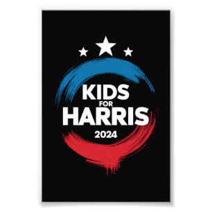 Impression Photo Les Enfants Pour La Présidente Harris Les Enfants